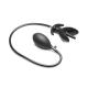 Bad Buoy Anchor - Inflatable Silicone Anal Plug - Black