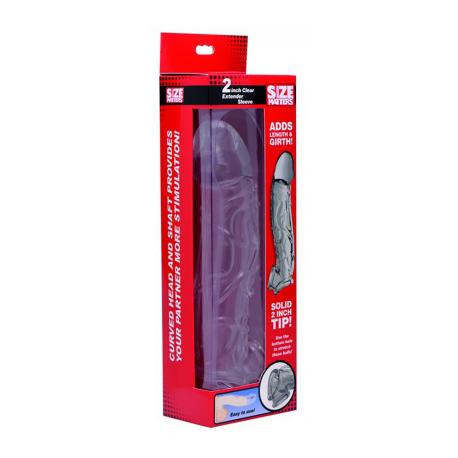 Transparent Penis Sleeve - 2 5 cm