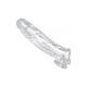 Realistic Clear Penis Sleeve and Ball Stretcher