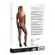 Bodystocking OffShoulder Neck - Fishnet Open - One Size - Black