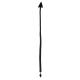 Metal Anal Plug Devil s Tail - Black