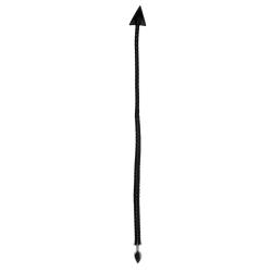Metal Anal Plug Devil s Tail - Black