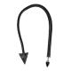 Metal Anal Plug Devil s Tail - Black