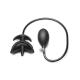 Bad Buoy Anchor - Inflatable Silicone Anal Plug - Black