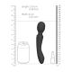 Nami - Pulse Wave Vibrating Wand - Black