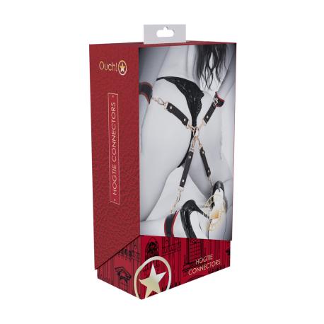 Milan Collection - Hogtie Connectors - Black Red
