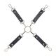 Milan Collection - Hogtie Connectors - Black Red