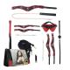Milan Collection - Kit with Bag - Black Red