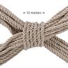 Polyester Bondage Rope - 32.8 ft 10 m - Gold