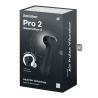 Pro 2 Generation 3 - Double Air Pulse Vibrator - Liquid Air - Black