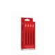 Teasing Wax Candles - 4 Pieces - Red
