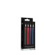 Teasing Wax Candles - 4 Pieces - Multicolor