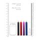 Teasing Wax Candles - 4 Pieces - Multicolor