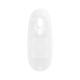 LED Vibrating Straight Cock - 8 20 cm - Transparent