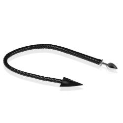 Metal Anal Plug Devil s Tail - Black