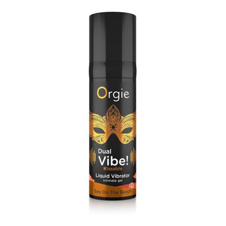 Dual Vibe! Kissable Liquid Vibrator - Sex On The Beach - 0.5 fl oz 15 ml
