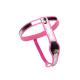 Stainless Steel Adjustable Female Chastity Belt - Pink