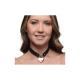 Lock-It - Choker with Heart Lock and Key