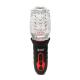Spinning and Vibrating Masturbator - Transparent Black