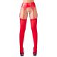Suspender Belt Red L XL