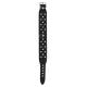 Rimba - Collar. 4 cm. wide. decorated with rivets