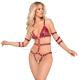 Bad Kitty Strap Body red XL