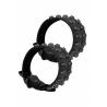 Ouch Skulls and Bones - Ankle Cuffs with Skulls - Black