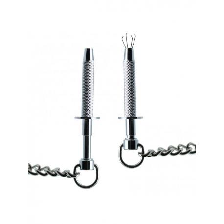 Rimba - Nipple clamps with chain