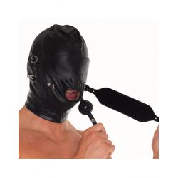 Rimba - Face mask with detachable gag blinkers and mouth piece