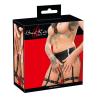 Suspender Belt with Clamps S-L