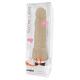 Seven Creations Silicone Classic Vibe With Clit Stim Flesh