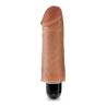 5 Inch Vibrating Stiffy - Tan