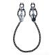 Rimba - Nipple clamps with chain