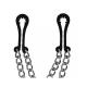 Rimba - Nipple clamps plastic with double chain