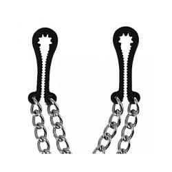 Rimba - Nipple clamps plastic with double chain