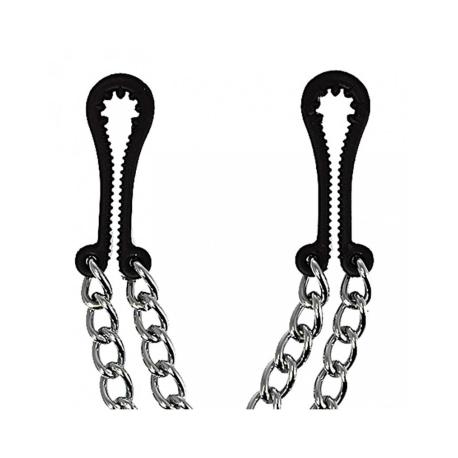 Rimba - Nipple clamps plastic with double chain