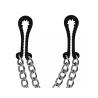 Rimba - Nipple clamps plastic with double chain