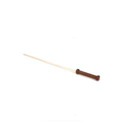 Liebe Seele - Cane with Leather Handle - Brown