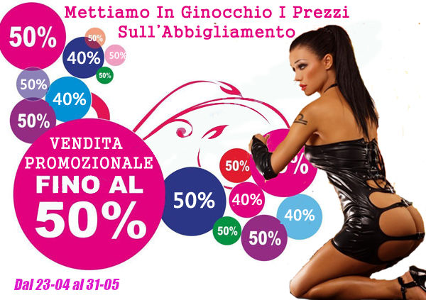 Sconti-Abbigliamento-Boutique-Eros-Sexy-Fetish-Shop-Bologna
